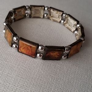 Glass image fairy bracelet
